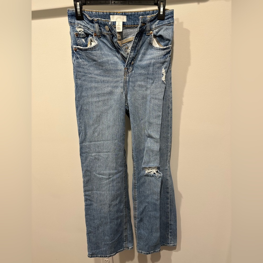 H&M wide leg jeans